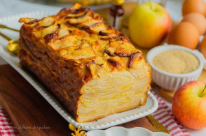 Recette Gâteau Invisible aux pommes