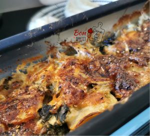 Recette Gratin Dauphinois revisité aux Blettes et Beaufort, une recette délicieuse