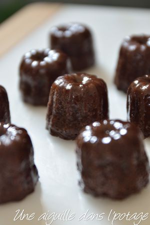 Recette Mini-cannelés chocolat-fève tonka