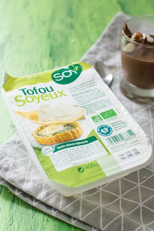 Recette Crème au chocolat au tofu soyeux (vegan)