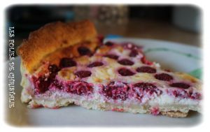 Recette Tarte framboises mascarpone