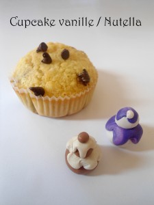 Recette Cupcake vanille / Nutella