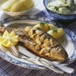 Recette Truite farcie aux herbes et aux amandes effilées