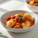 Recette Savory Pierogi Casserole with Kielbasa