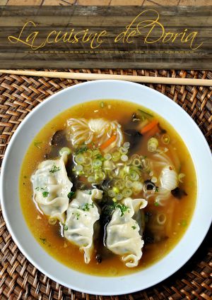 Recette Soupe chinoise