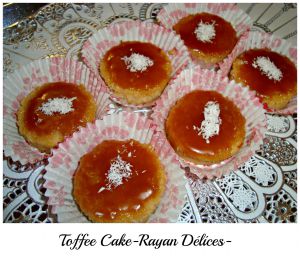 Recette Toffee Cake