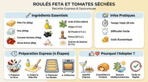 Recette Roulés pâte filo feta : succès assuré en 20 min