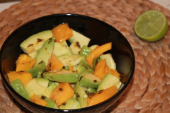 Recette Salade d’été mangue-avocat