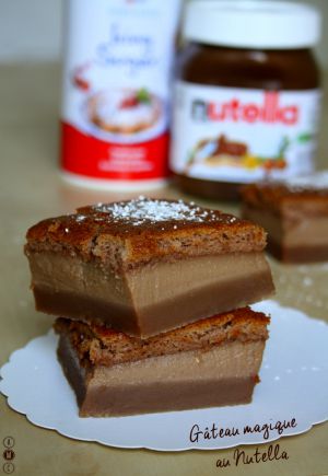 Recette Gâteau magique au Nutella®