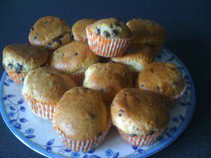 Recette Muffins mascarpone pepites de choco