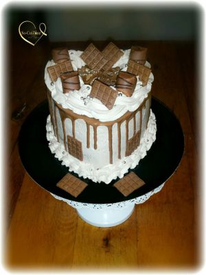 Recette Layer Cake Bueno - Heart Cake