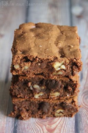 Recette Brownies au chocolat & purée d'amande