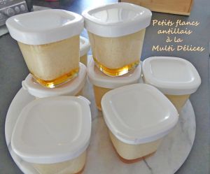 Recette Petits flans antillais à la Multi Délices *