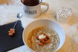 Recette My overnight oatmeal – graines de chia inside