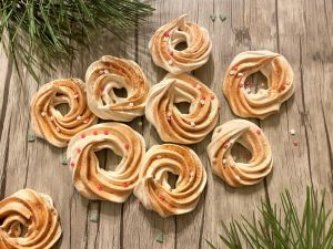 Recette Meringues en couronnes