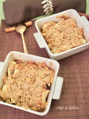 Recette Crumble aux pommes et poires