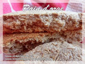 Recette Pain d'orge