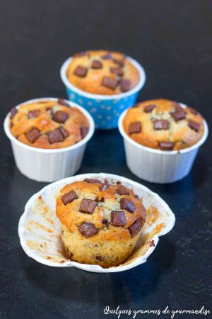 Recette Muffins Starbucks aux pépites de chocolat