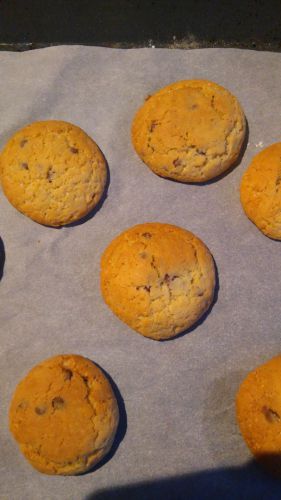 Recette Cookies aux pépites de chocolat
