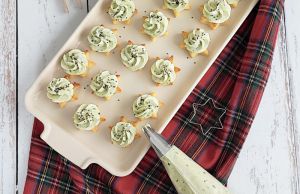 Recette Biscuits au parmesan et chantilly à l’avocat