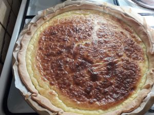 Recette Quiche aux émincés de poulet et chèvre