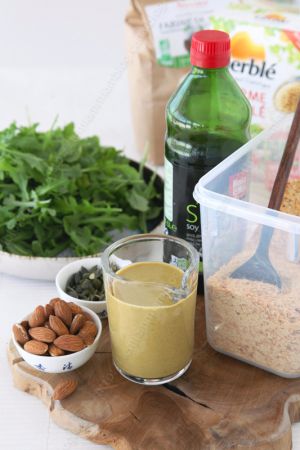 Recette Sauce salade vegan healthy, sans huile et riches en nutriments