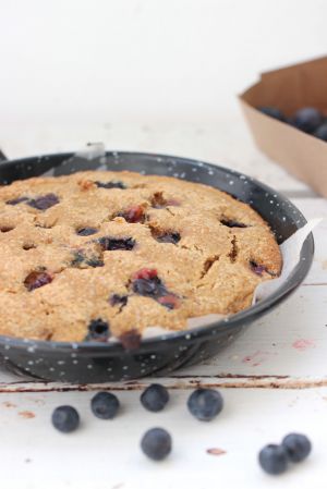 Recette Pancake au four : la recette express à la myrtille