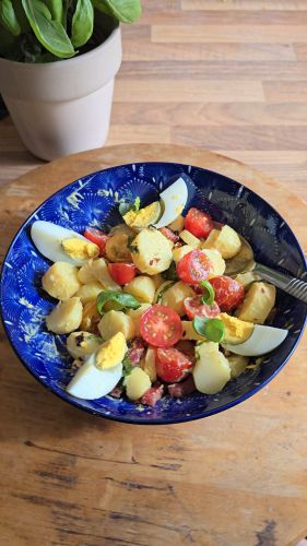 Recette Salade de pommes de terre à la paysanne