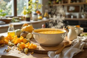 Recette 3 légumes seulement pour ce velouté ultra crémeux (vous allez l’adorer !)