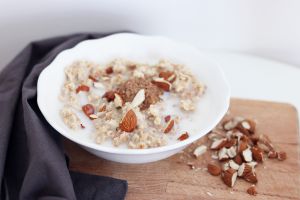 Recette Porridge tout amande (vegan)