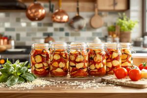 Recette Cette Italienne conserve ses aubergines comme ça : sa recette fait un malheur !