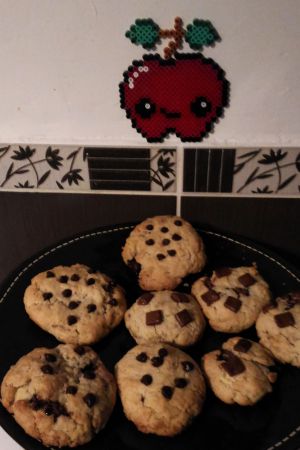 Recette Cookies coeur fondant pâte à tartiner