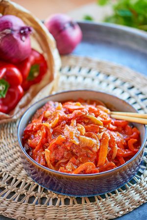 Recette Peperonata, la pipérade à l’italienne