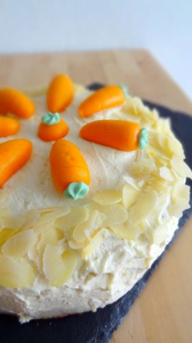 Recette Carrot cake, glaçage au mascarpone