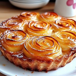 Recette Roses Pommes Caramélisées : Recette Facile et Savoureuse