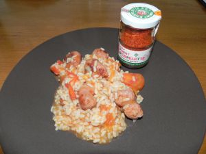 Recette Rougail saucisses façon risotto