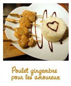 Recette Poulet au gingembre