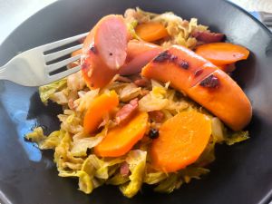 Recette Saucisses Bockwurst au chou