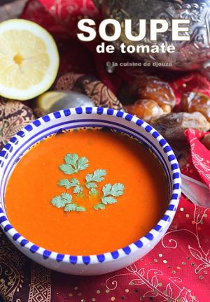 Recette Soupe de Tomate sans Gluten