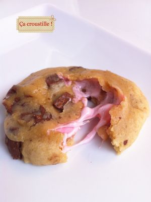 Recette Cookies fondants au chamallows