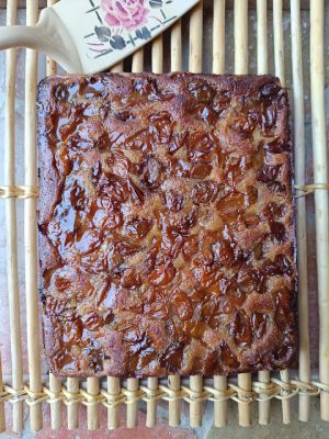 Recette Tarte aux mirabelles à la crème d'amande