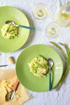 Recette Risotto aux asperges sauvages