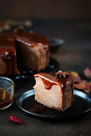 Recette Gâteau fondant aux dattes et au caramel (sans laitages)