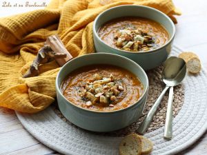 Recette Soupe de patates douces aux épices