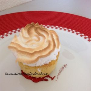 Recette Cupcake façon tarte citron meringuée