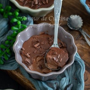 Recette Crème au chocolat à la fève tonka
