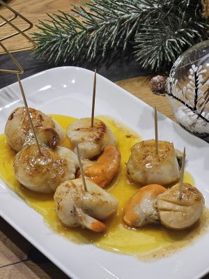 Recette Saint jacques passionnees