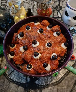 Recette Spaghettis de veines aux yeux globuleux