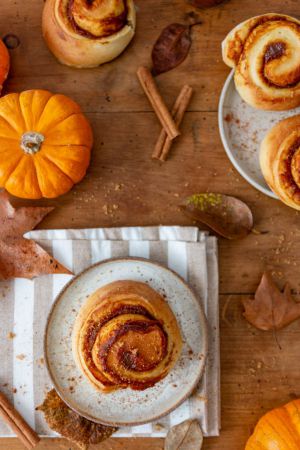 Recette Pumpkin spice rolls véganes