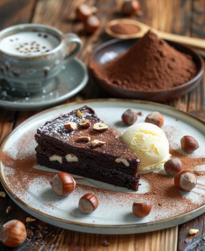 Recette Gâteau au chocolat et aux noisettes : Recette facile et savoureuse